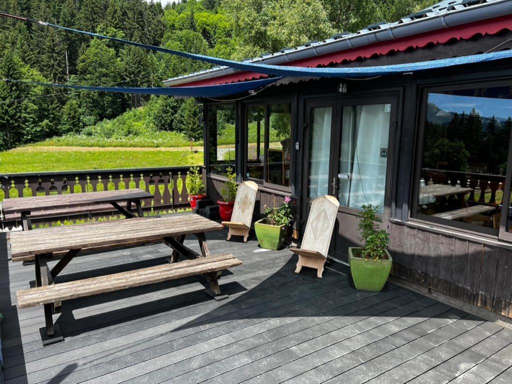 La Chanterelle - Mountain Lodge La Cote d'Arbroz المظهر الخارجي الصورة