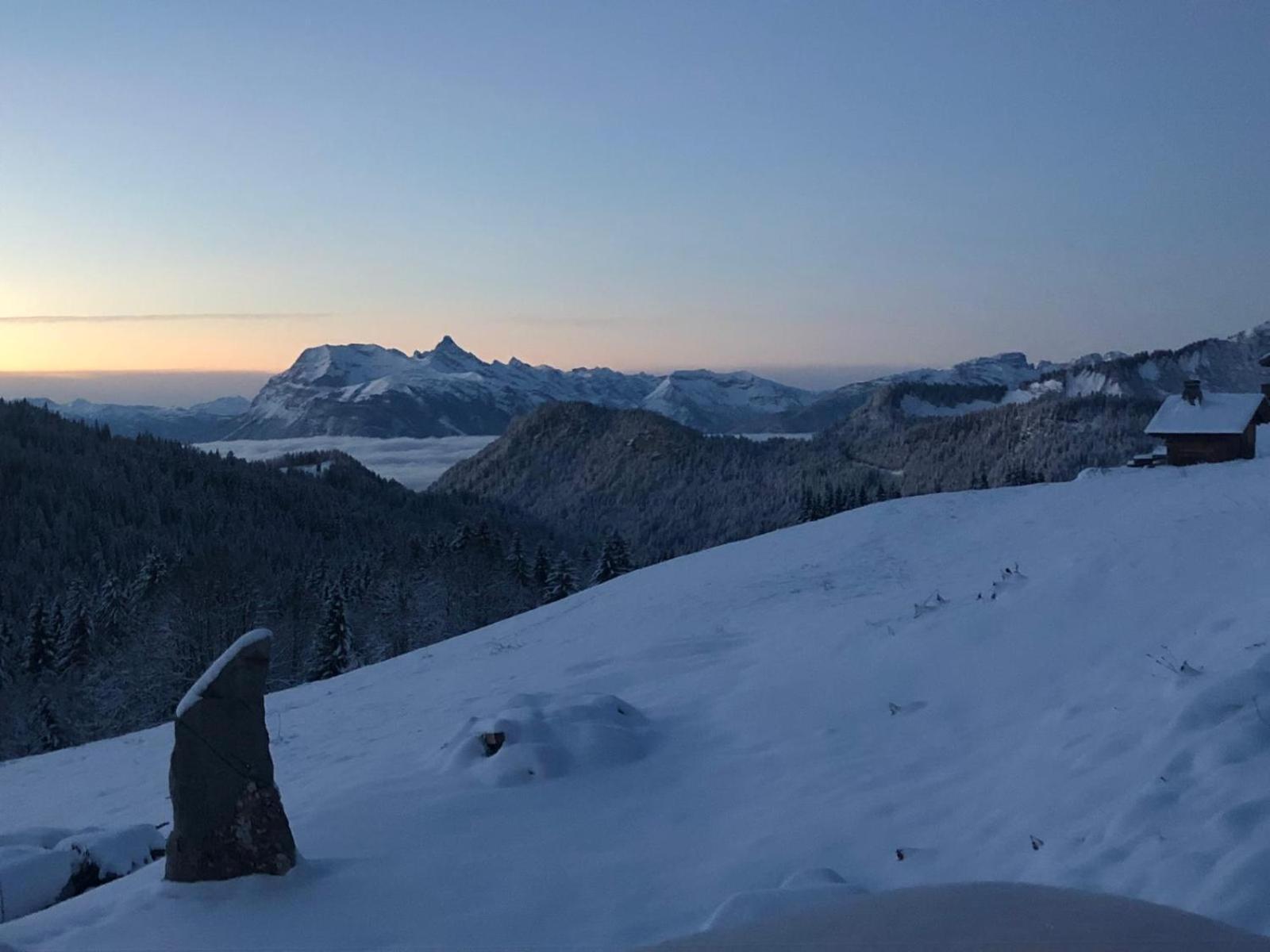La Chanterelle - Mountain Lodge La Cote d'Arbroz المظهر الخارجي الصورة